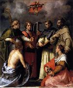 Disputation on the Trinity, Andrea del Sarto